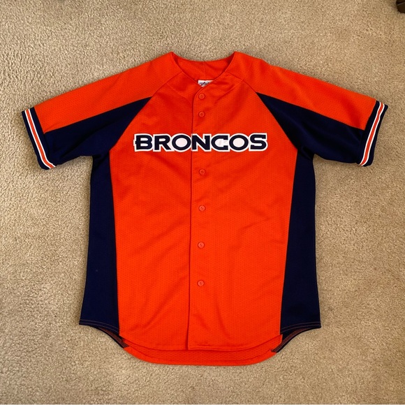 Majestic Athletic NFL Denver Broncos Baseball Jersey - Picture 6 of 8